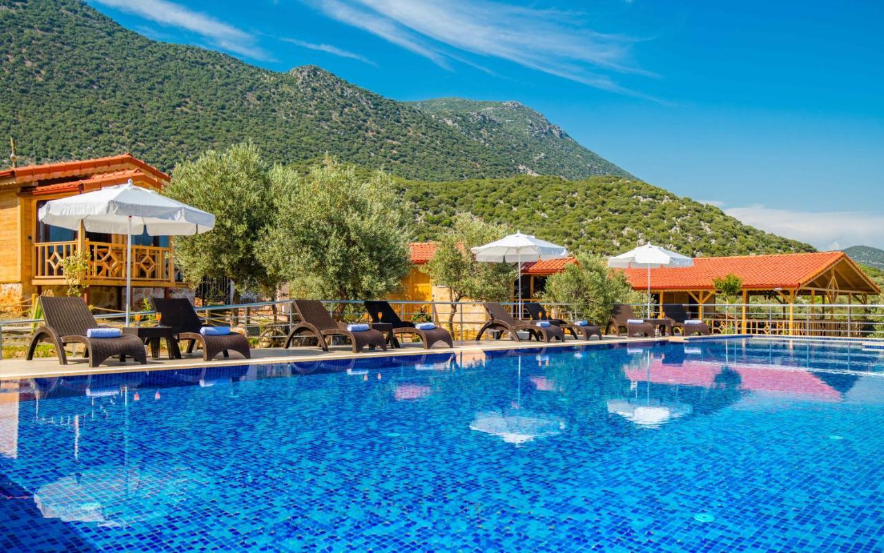 Doganin Ruhu Hotel & Bungalow Kas Exterior foto