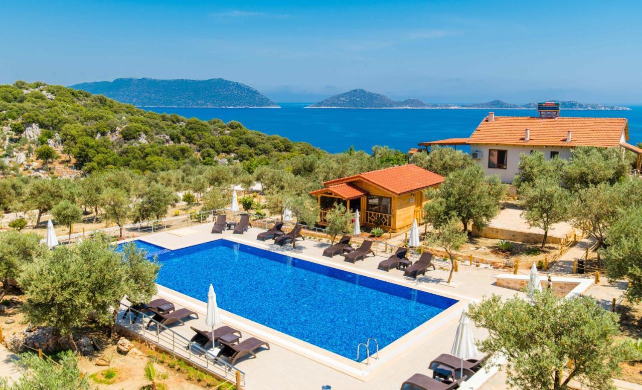 Doganin Ruhu Hotel & Bungalow Kas Exterior foto