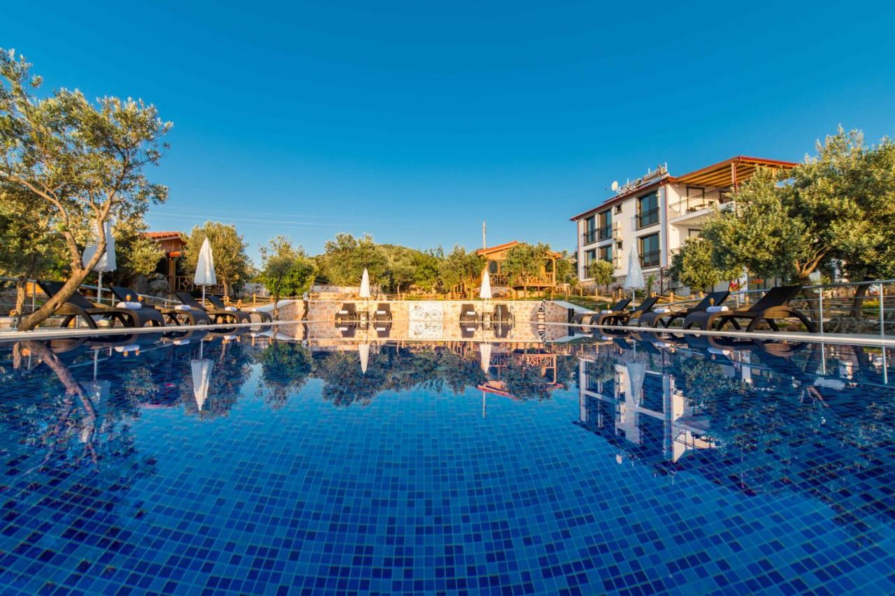 Doganin Ruhu Hotel & Bungalow Kas Exterior foto