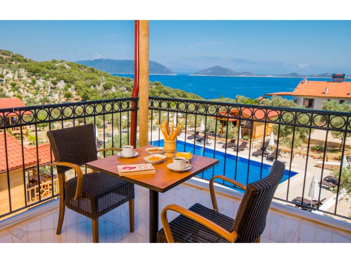 Doganin Ruhu Hotel & Bungalow Kas Exterior foto