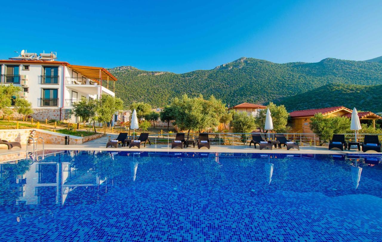 Doganin Ruhu Hotel & Bungalow Kas Exterior foto