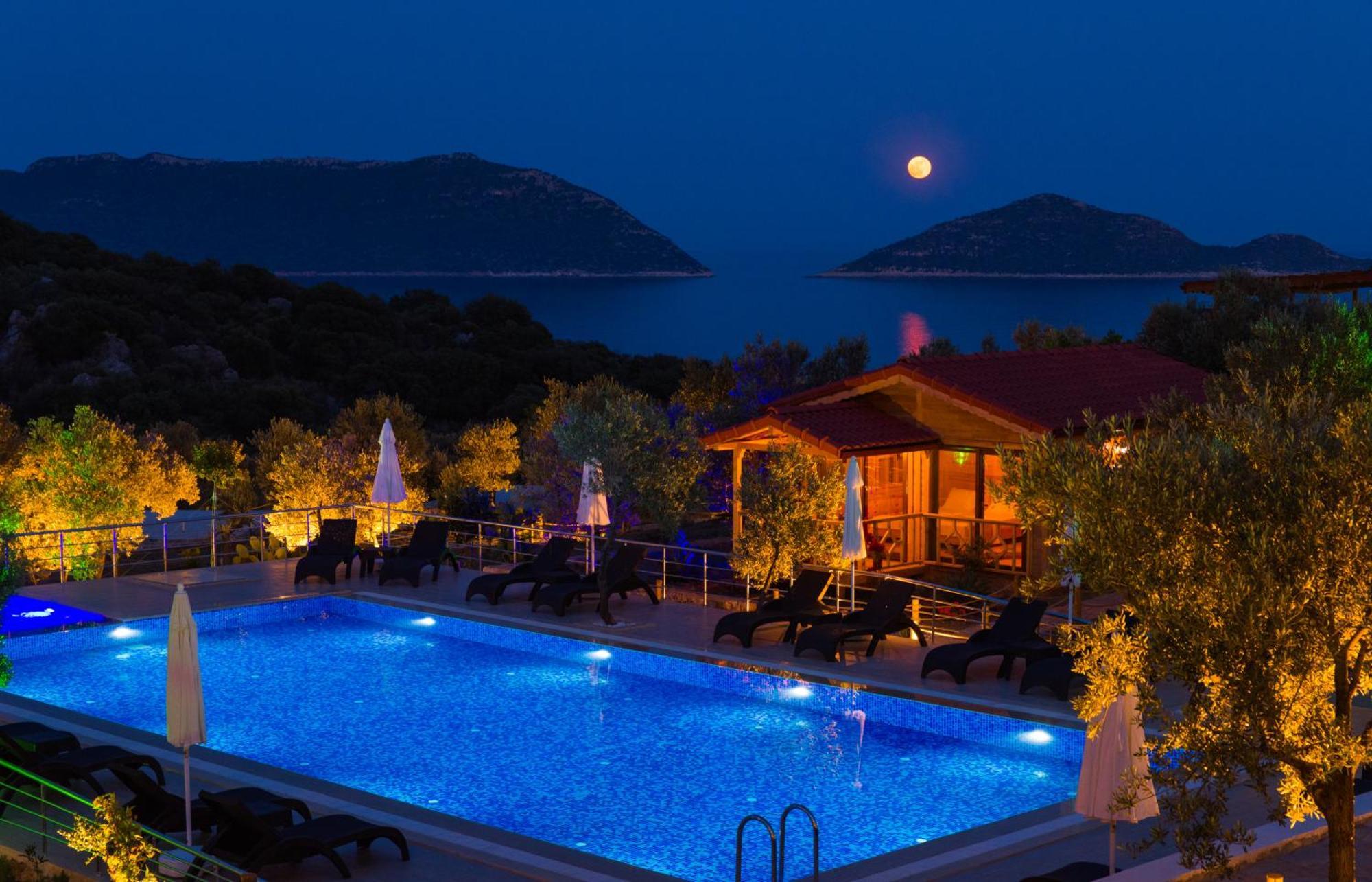 Doganin Ruhu Hotel & Bungalow Kas Exterior foto