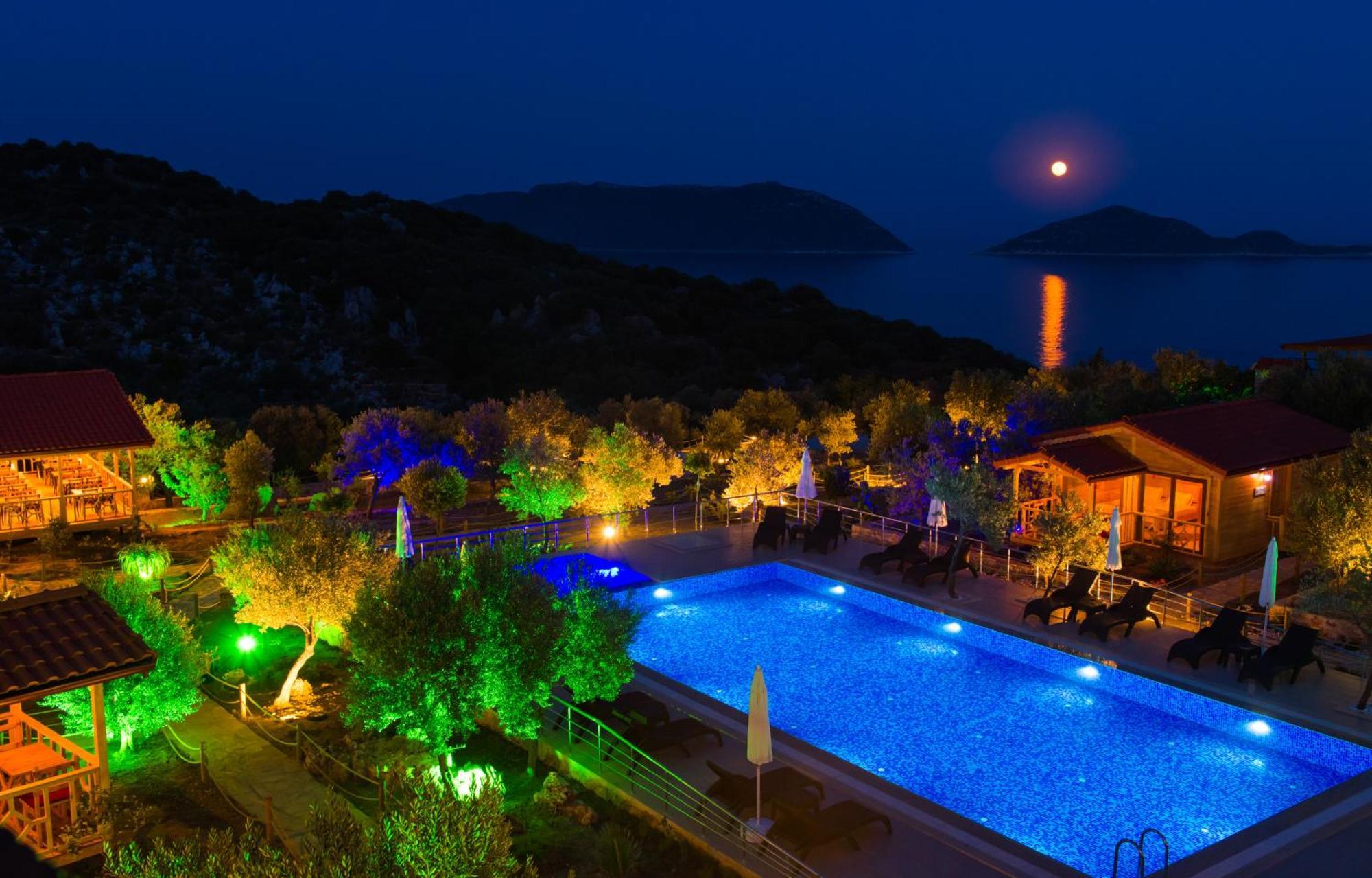 Doganin Ruhu Hotel & Bungalow Kas Exterior foto