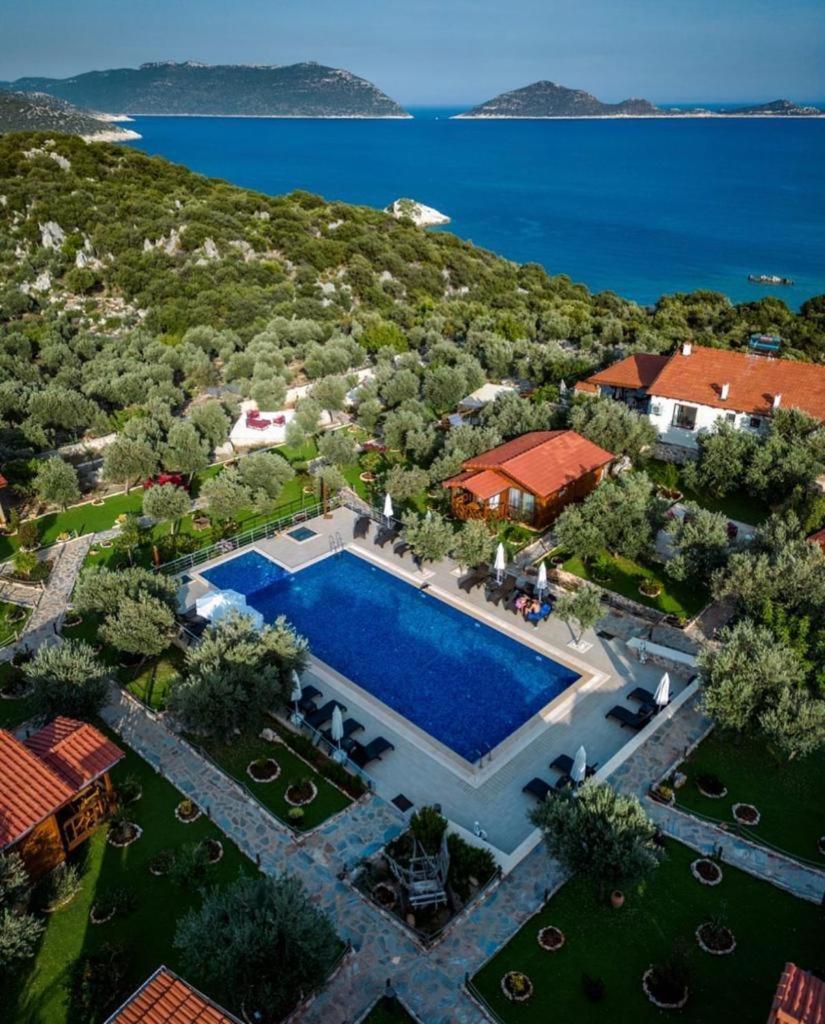 Doganin Ruhu Hotel & Bungalow Kas Exterior foto